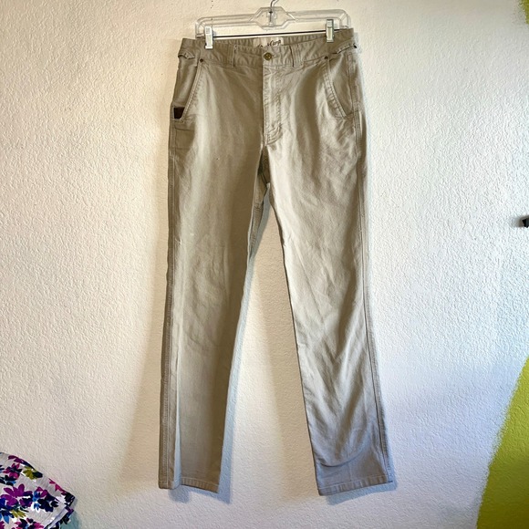 Duck Camp Canvas Brush Pants  Men's Size 32 Tall Hunting Outdoors with Cordura - Picture 10 of 10